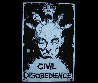 CIVIL DISOBEDIENCE - Back Patch